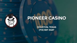 Casino & gambling-themed header image for Barons Bus Charter service to Pioneer Casino in Houston, Texas. Please call 7139879487 to contact the casino directly.)