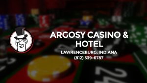 Casino & gambling-themed header image for Barons Bus Charter service to Argosy Casino & Hotel in Lawrenceburg, Indiana. Please call 8125396787 to contact the casino directly.)