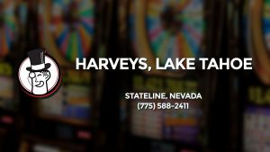 Casino & gambling-themed header image for Barons Bus Charter service to Harveys, Lake Tahoe in Stateline, Nevada. Please call 7755882411 to contact the casino directly.)