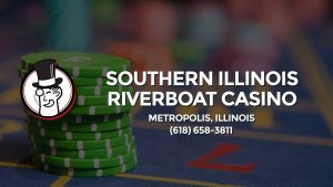 Casino & gambling-themed header image for Barons Bus Charter service to Southern Illinois Riverboat Casino in Metropolis, Illinois. Please call 6186583811 to contact the casino directly.)
