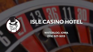 Casino & gambling-themed header image for Barons Bus Charter service to Isle Casino Hotel in Waterloo, Iowa. Please call 3193275013 to contact the casino directly.)
