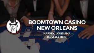 Casino & gambling-themed header image for Barons Bus Charter service to Boomtown Casino New Orleans in Harvey, Louisiana. Please call 5043648810 to contact the casino directly.)