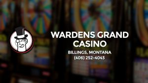 Casino & gambling-themed header image for Barons Bus Charter service to Wardens Grand Casino in Billings, Montana. Please call 4062524043 to contact the casino directly.)