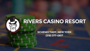 Casino & gambling-themed header image for Barons Bus Charter service to Rivers Casino Resort in Schenectady, New York. Please call 5183770817 to contact the casino directly.)