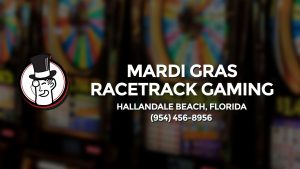 Casino & gambling-themed header image for Barons Bus Charter service to Mardi Gras Racetrack Gaming in Hallandale Beach, Florida. Please call 9544568956 to contact the casino directly.)
