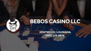 Casino & gambling-themed header image for Barons Bus Charter service to Bebos Casino Llc in Kentwood, Louisiana. Please call 9852298878 to contact the casino directly.)