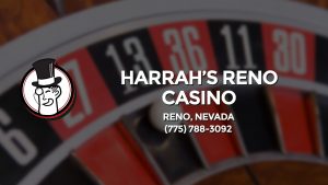 Casino & gambling-themed header image for Barons Bus Charter service to Harrah's Reno Casino in Reno, Nevada. Please call 7757883092 to contact the casino directly.)