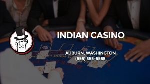 Casino & gambling-themed header image for Barons Bus Charter service to Indian Casino in Auburn, Washington. Please call 5555555555 to contact the casino directly.)