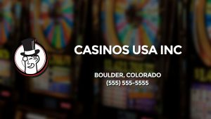 Casino & gambling-themed header image for Barons Bus Charter service to Casinos Usa Inc in Boulder, Colorado. Please call 5555555555 to contact the casino directly.)