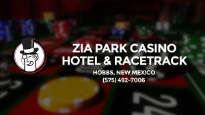 Casino & gambling-themed header image for Barons Bus Charter service to Zia Park Casino Hotel & Racetrack in Hobbs, New Mexico. Please call 5754927006 to contact the casino directly.)