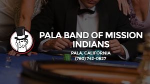 Casino & gambling-themed header image for Barons Bus Charter service to Pala Band Of Mission Indians in Pala, California. Please call 7607420627 to contact the casino directly.)