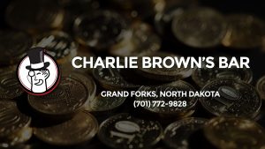 Casino & gambling-themed header image for Barons Bus Charter service to Charlie Brown's Bar in Grand Forks, North Dakota. Please call 7017729828 to contact the casino directly.)