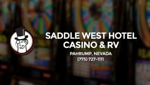 Casino & gambling-themed header image for Barons Bus Charter service to Saddle West Hotel Casino & Rv in Pahrump, Nevada. Please call 7757271111 to contact the casino directly.)