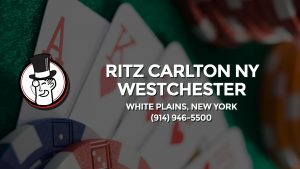 Casino & gambling-themed header image for Barons Bus Charter service to Ritz Carlton Ny Westchester in White Plains, New York. Please call 9149465500 to contact the casino directly.)