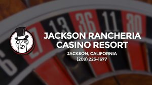 Casino & gambling-themed header image for Barons Bus Charter service to Jackson Rancheria Casino Resort in Jackson, California. Please call 2092231677 to contact the casino directly.)