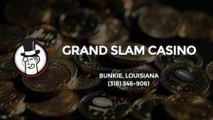 Casino & gambling-themed header image for Barons Bus Charter service to Grand Slam Casino in Bunkie, Louisiana. Please call 3183469061 to contact the casino directly.)