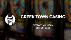 Casino & gambling-themed header image for Barons Bus Charter service to Greek Town Casino in Detroit, Michigan. Please call 3139618322 to contact the casino directly.)
