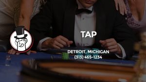 Casino & gambling-themed header image for Barons Bus Charter service to Tap in Detroit, Michigan. Please call 3134651234 to contact the casino directly.)