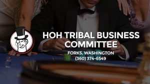 Casino & gambling-themed header image for Barons Bus Charter service to Hoh Tribal Business Committee in Forks, Washington. Please call 3603746549 to contact the casino directly.)