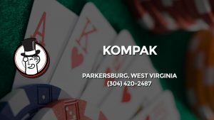 Casino & gambling-themed header image for Barons Bus Charter service to Kompak in Parkersburg, West Virginia. Please call 3044202487 to contact the casino directly.)