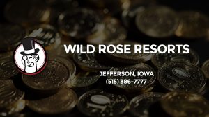 Casino & gambling-themed header image for Barons Bus Charter service to Wild Rose Resorts in Jefferson, Iowa. Please call 5153867777 to contact the casino directly.)