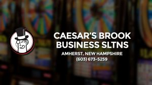 Casino & gambling-themed header image for Barons Bus Charter service to Caesar's Brook Business Sltns in Amherst, New Hampshire. Please call 6036735259 to contact the casino directly.)