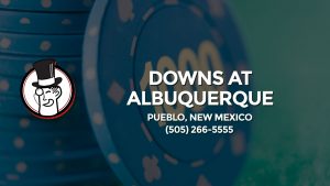 Casino & gambling-themed header image for Barons Bus Charter service to Downs At Albuquerque Racetrack in Pueblo, New Mexico. Please call 5052665555 to contact the casino directly.)