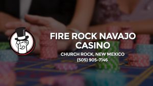 Casino & gambling-themed header image for Barons Bus Charter service to Fire Rock Navajo Casino in Church Rock, New Mexico. Please call 5059057146 to contact the casino directly.)