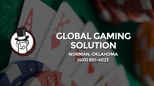 Casino & gambling-themed header image for Barons Bus Charter service to Global Gaming Solution in Norman, Oklahoma. Please call 4058014023 to contact the casino directly.)