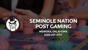 Casino & gambling-themed header image for Barons Bus Charter service to Seminole Nation Post Gaming in Wewoka, Oklahoma. Please call 4052573737 to contact the casino directly.)