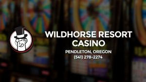 Casino & gambling-themed header image for Barons Bus Charter service to Wildhorse Resort Casino in Pendleton, Oregon. Please call 5412782274 to contact the casino directly.)