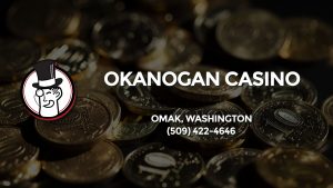 Casino & gambling-themed header image for Barons Bus Charter service to Okanogan Casino in Omak, Washington. Please call 5094224646 to contact the casino directly.)