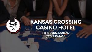 Casino & gambling-themed header image for Barons Bus Charter service to Kansas Crossing Casino Hotel in Pittsburg, Kansas. Please call 6202404400 to contact the casino directly.)