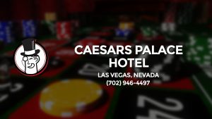 Casino & gambling-themed header image for Barons Bus Charter service to Caesars Palace Hotel in Las Vegas, Nevada. Please call 7029464497 to contact the casino directly.)