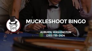 Casino & gambling-themed header image for Barons Bus Charter service to Muckleshoot Bingo in Auburn, Washington. Please call 2537352404 to contact the casino directly.)