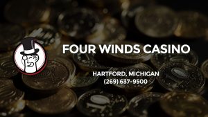 Casino & gambling-themed header image for Barons Bus Charter service to Four Winds Casino in Hartford, Michigan. Please call 2696379500 to contact the casino directly.)