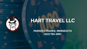 Casino & gambling-themed header image for Barons Bus Charter service to Hart Travel Llc in Parkers Prairie, Minnesota. Please call 3207608851 to contact the casino directly.)