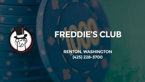Casino & gambling-themed header image for Barons Bus Charter service to Freddie's Club in Renton, Washington. Please call 4252283700 to contact the casino directly.)