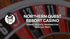 Casino & gambling-themed header image for Barons Bus Charter service to Northern Quest Resort Casino in Airway Heights, Washington. Please call 5092427000 to contact the casino directly.)