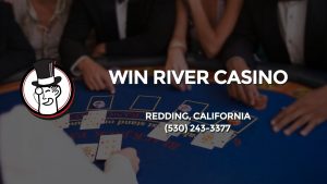Casino & gambling-themed header image for Barons Bus Charter service to Win River Casino in Redding, California. Please call 5302433377 to contact the casino directly.)