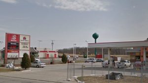 Barons Bus Angola bus stop