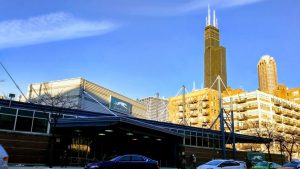 Chicago Barons at Downtown Greyhound Station bus stop | Barons Bus