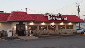 New Philadelphia, OH Eagle Truck Stop bus stop | Barons Bus