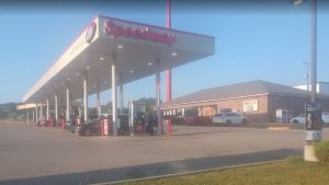 Ripley, WV Speedway Gas Station bus stop | Barons Bus