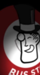 barons bus 04 bus stop sign view stops