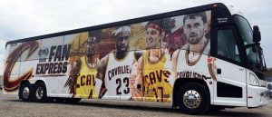 barons bus fan express cleveland cavs