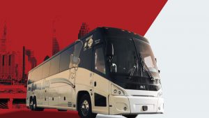 Barons Bus Cleveland Skyline Hero Image