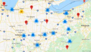 barons bus stops map small