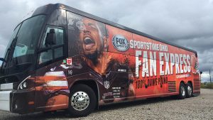 barons bus charter bus athletics cleveland browns fan express