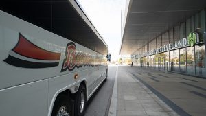 charter buses near me gallery barons bus at cleveland convention center